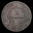 2 francs Bonaparte An12
